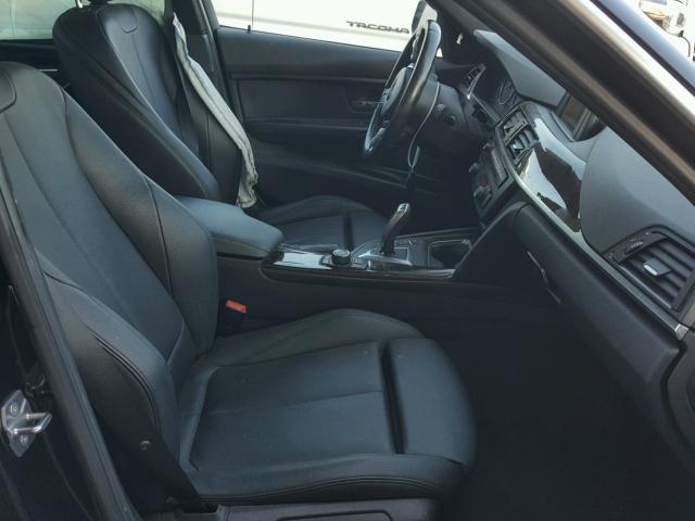 WBA3B1C54FK139353 - 2015 BMW 320 I BLACK photo 5