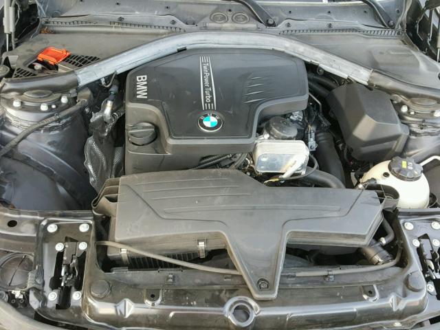 WBA3B1C54FK139353 - 2015 BMW 320 I BLACK photo 7