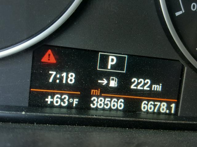 WBA3B1C54FK139353 - 2015 BMW 320 I BLACK photo 8