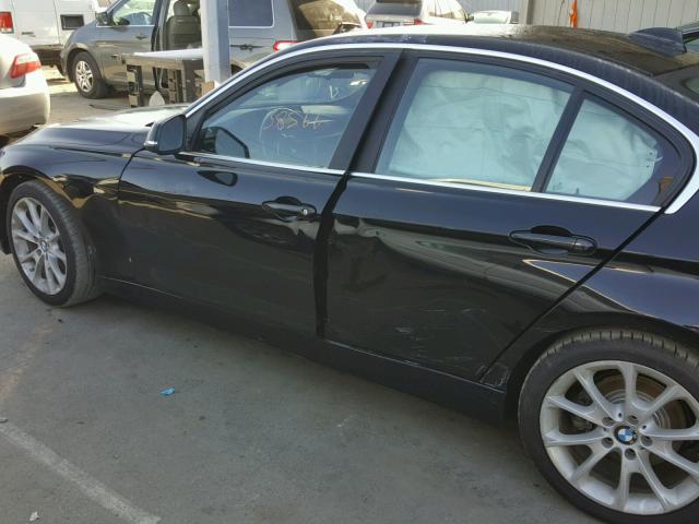 WBA3B1C54FK139353 - 2015 BMW 320 I BLACK photo 9