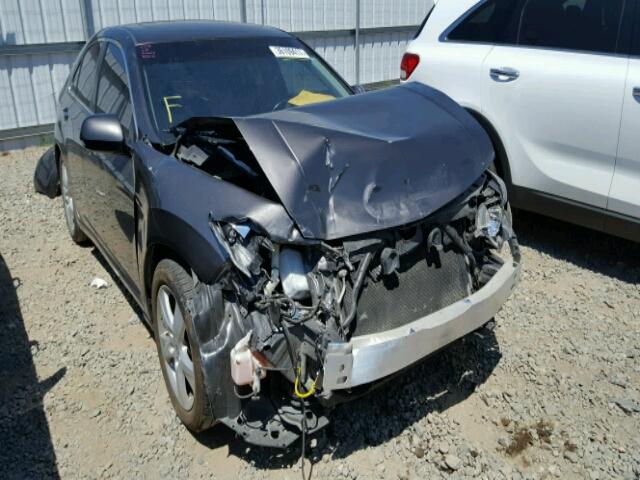 JH4CU2F62AC026395 - 2010 ACURA TSX GRAY photo 1