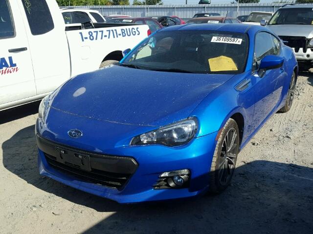 JF1ZCAC14D1613351 - 2013 SUBARU BRZ 2.0 LI BLUE photo 2