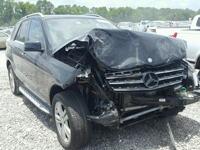 4JGDA5JBXDA264396 - 2013 MERCEDES-BENZ ML 350 BLACK photo 1