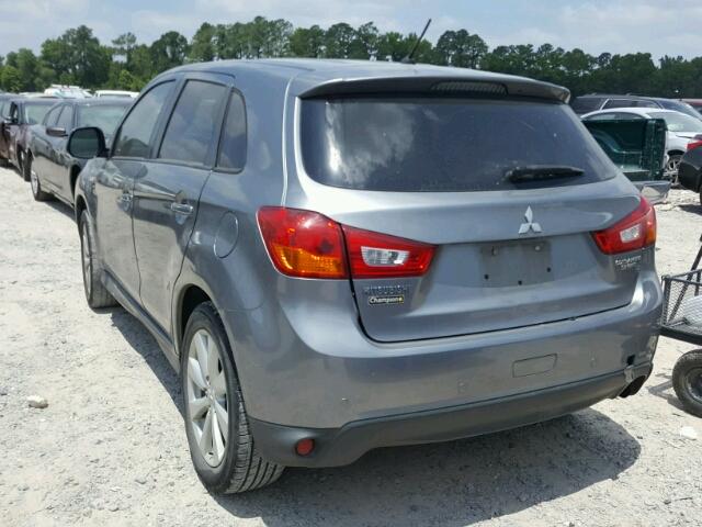 4A4AR3AU5DE006729 - 2013 MITSUBISHI OUTLANDER CHARCOAL photo 3