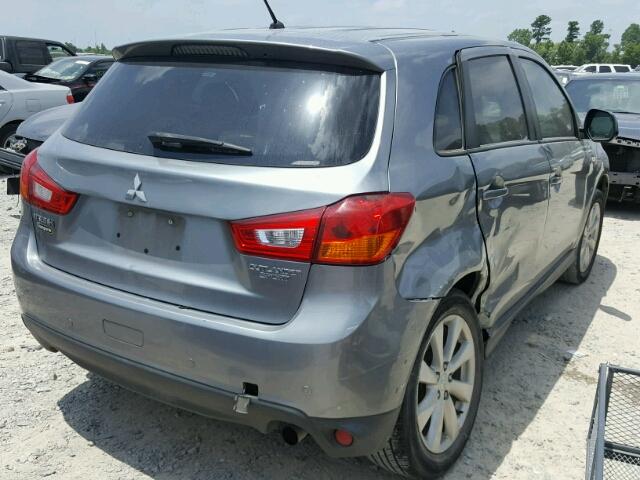 4A4AR3AU5DE006729 - 2013 MITSUBISHI OUTLANDER CHARCOAL photo 4