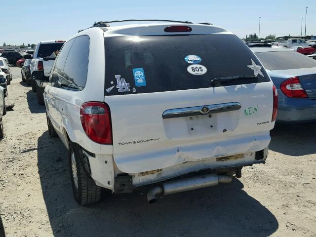 2A8GP54L37R123599 - 2007 CHRYSLER TOWN & COU 白色 照片 3