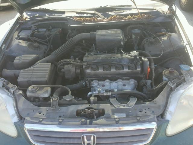 2HGEJ6616YH529175 - 2000 HONDA CIVIC BASE GREEN photo 7