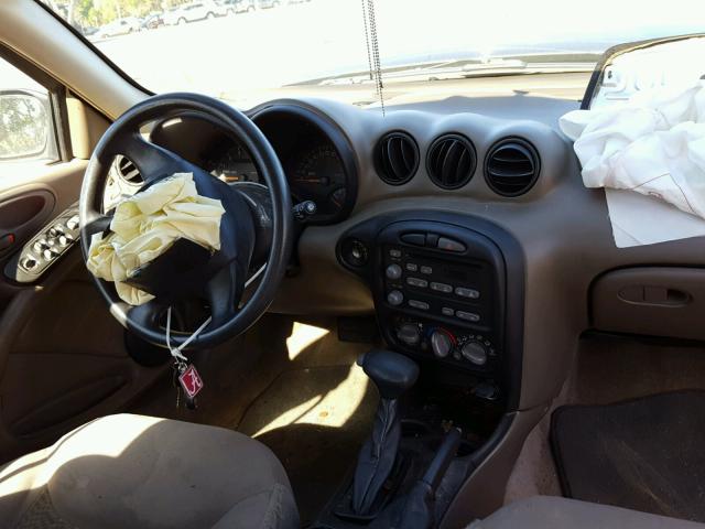 1G2NE52E05M182820 - 2005 PONTIAC GRAND AM S Boz foto 9
