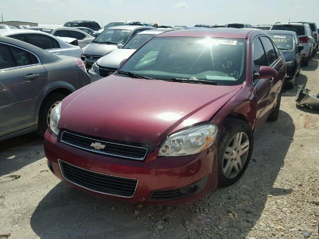 2G1WC581969174894 - 2006 CHEVROLET IMPALA LT MAROON photo 2