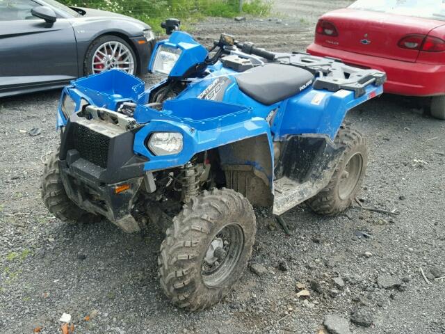 4XASEA507HA079804 - 2017 POLARIS SPORTSMAN BLUE photo 2