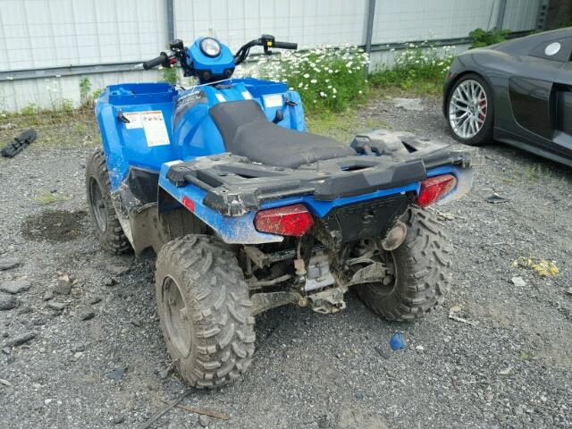 4XASEA507HA079804 - 2017 POLARIS SPORTSMAN 蓝色 照片 3