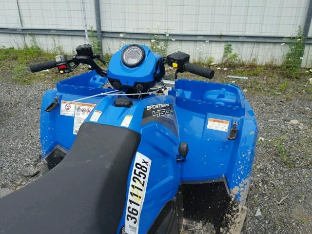 4XASEA507HA079804 - 2017 POLARIS SPORTSMAN 蓝色 照片 5