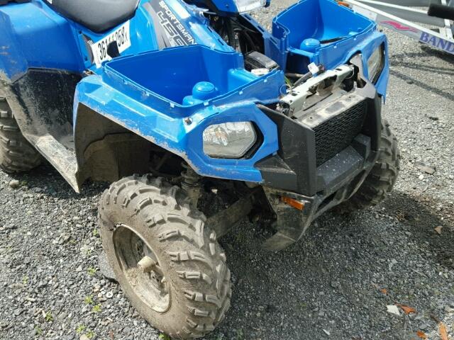 4XASEA507HA079804 - 2017 POLARIS SPORTSMAN 蓝色 照片 9