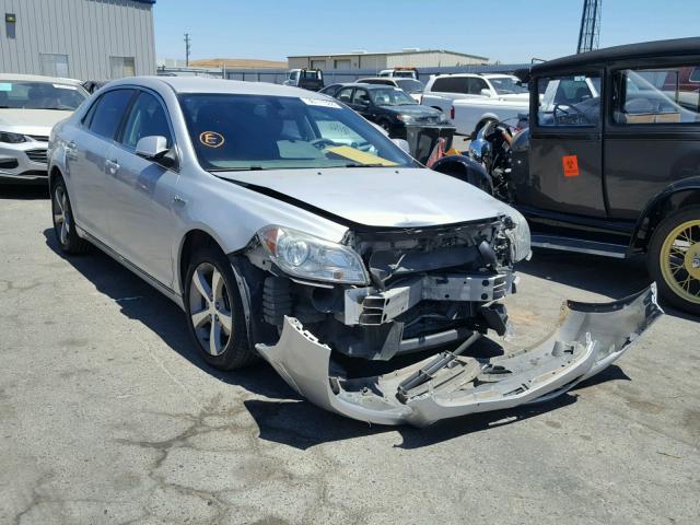 1G1ZF57529F130420 - 2009 CHEVROLET MALIBU HYB SILVER photo 1