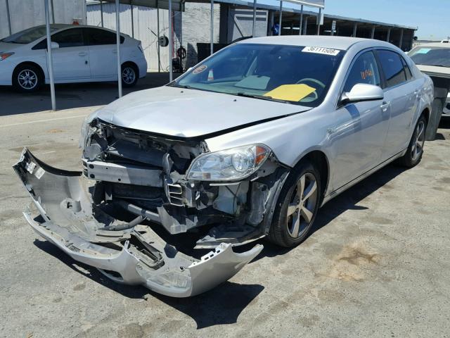1G1ZF57529F130420 - 2009 CHEVROLET MALIBU HYB SILVER photo 2