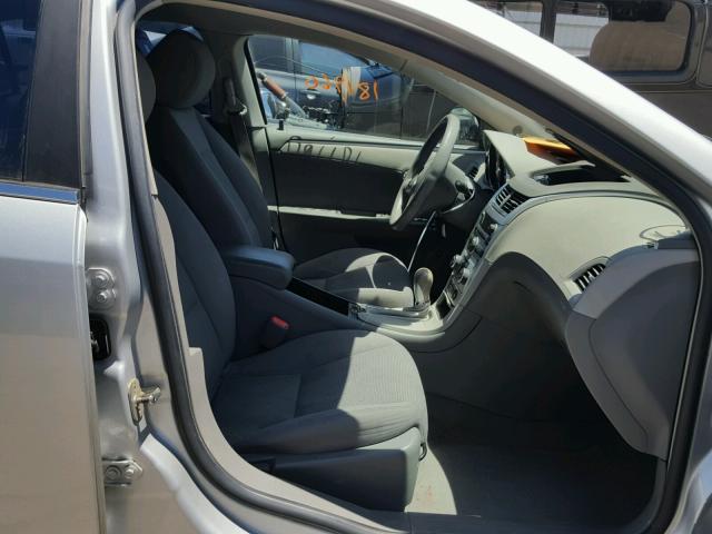 1G1ZF57529F130420 - 2009 CHEVROLET MALIBU HYB SILVER photo 5