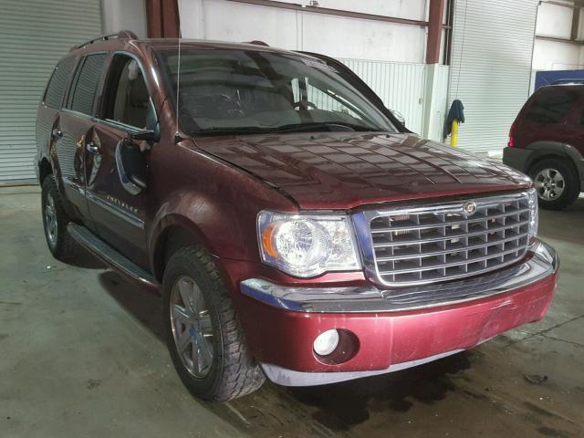 1A8HW58268F118754 - 2008 CHRYSLER ASPEN LIMI BURGUNDY photo 1