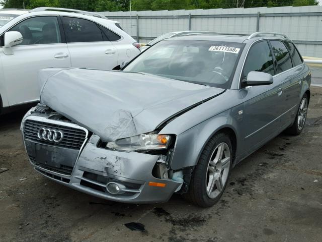 WAUKF78E86A173734 - 2006 AUDI A4 2.0T AV GRAY photo 2