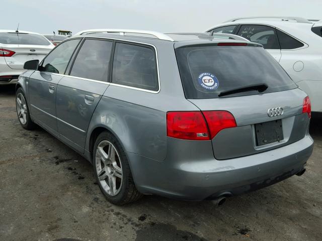 WAUKF78E86A173734 - 2006 AUDI A4 2.0T AV GRAY photo 3