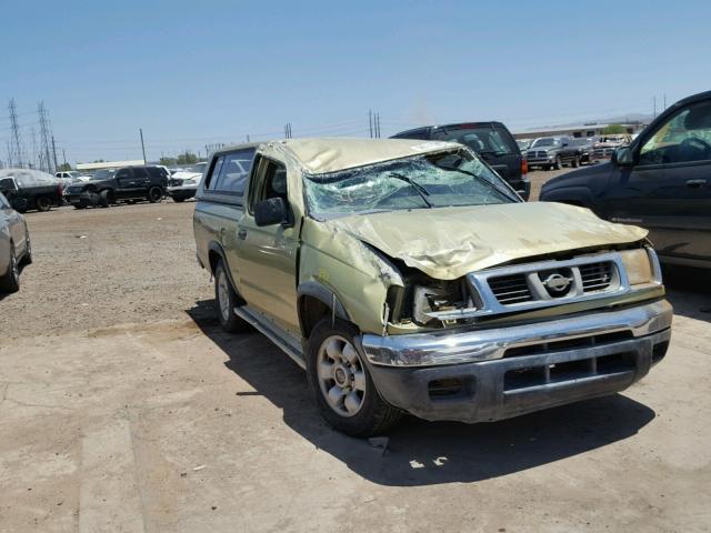 1N6DD21SXWC344960 - 1998 NISSAN FRONTIER X GREEN photo 1