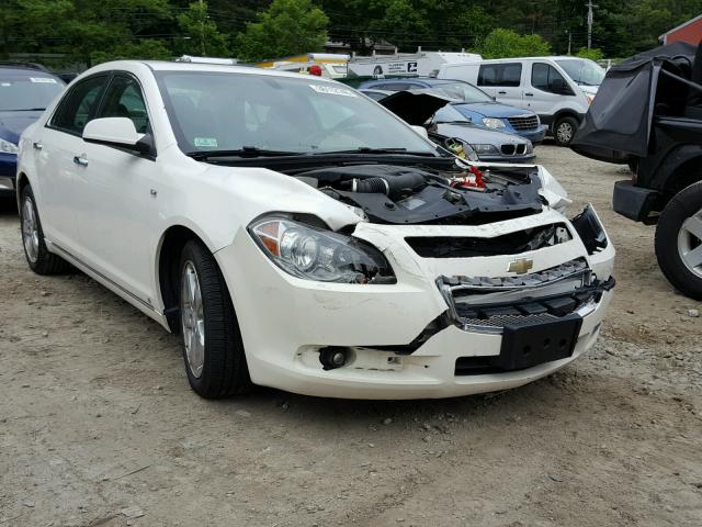 1G1ZK57B68F263875 - 2008 CHEVROLET MALIBU LTZ თეთრი ფოტო 1