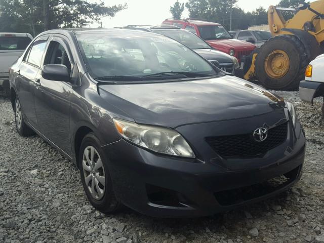 JTDBL40E09J017259 - 2009 TOYOTA COROLLA BA GRAY photo 1