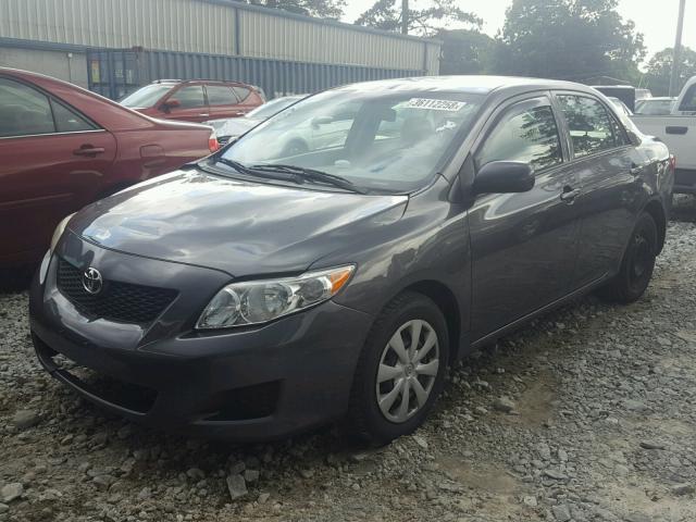 JTDBL40E09J017259 - 2009 TOYOTA COROLLA BA GRAY photo 2