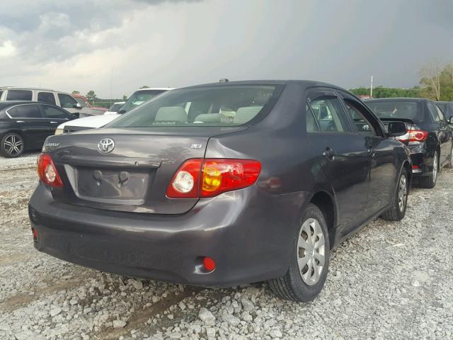 JTDBL40E09J017259 - 2009 TOYOTA COROLLA BA GRAY photo 4