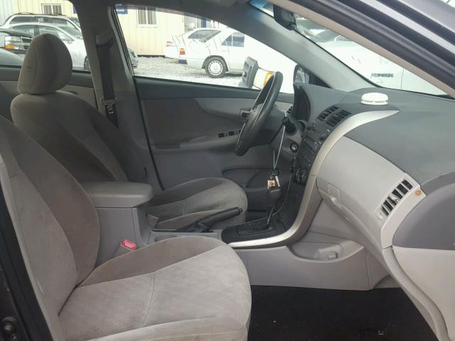 JTDBL40E09J017259 - 2009 TOYOTA COROLLA BA GRAY photo 5