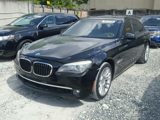 WBAKA8C54ACY35527 - 2010 BMW 750 I BLACK photo 2