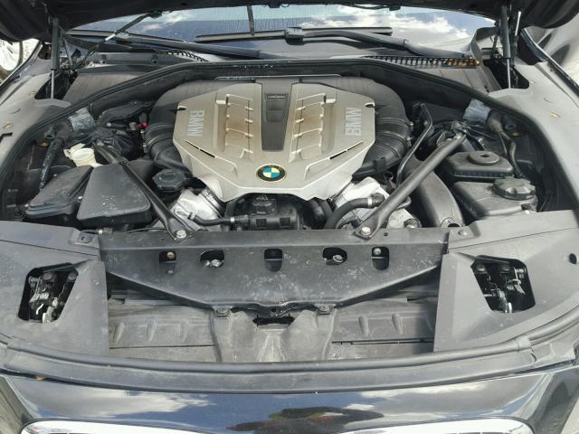 WBAKA8C54ACY35527 - 2010 BMW 750 I BLACK photo 7