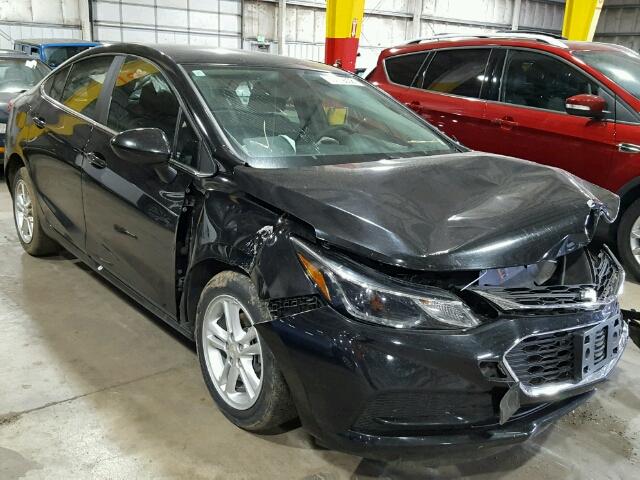 1G1BE5SM5G7266678 - 2016 CHEVROLET CRUZE LT BLACK photo 1