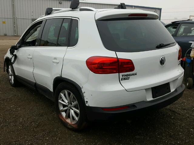 WVGSV7AX0HW508519 - 2017 VOLKSWAGEN TIGUAN WHITE photo 3