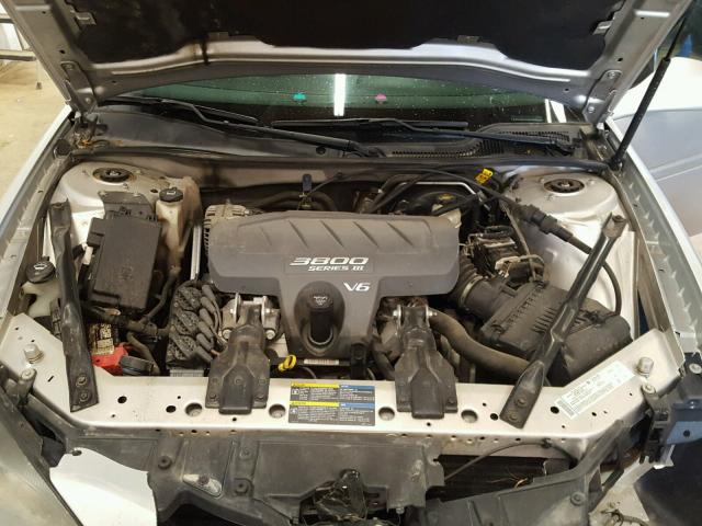 2G2WP522651167934 - 2005 PONTIAC GRAND PRIX SILVER photo 7