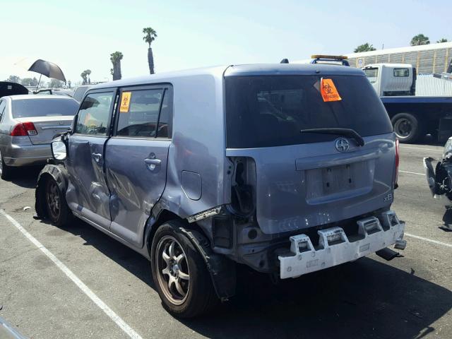 JTLZE4FEXB1119291 - 2011 TOYOTA SCION XB Көк фото 3