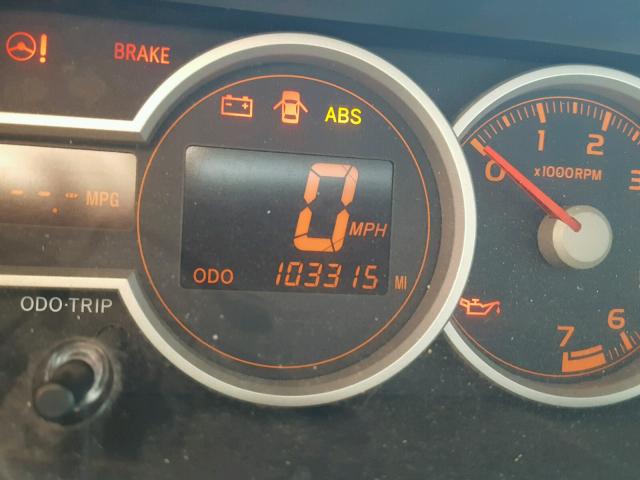 JTLZE4FEXB1119291 - 2011 TOYOTA SCION XB Көк фото 8