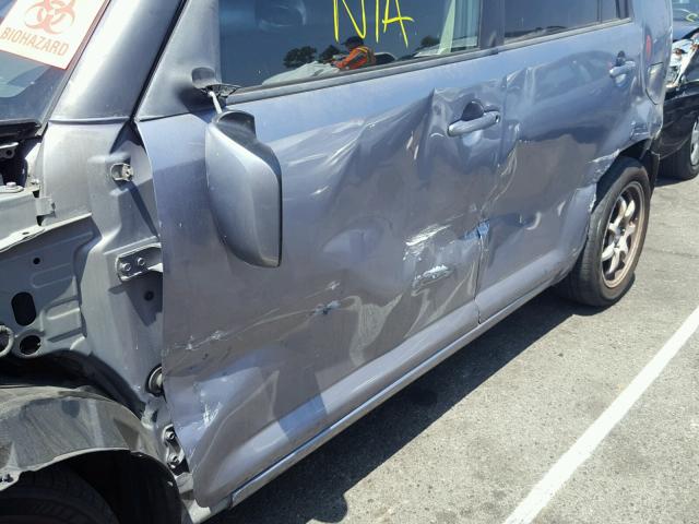 JTLZE4FEXB1119291 - 2011 TOYOTA SCION XB Көк фото 9