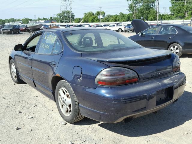 1G2WR52161F117975 - 2001 PONTIAC GRAND PRIX BLUE photo 3