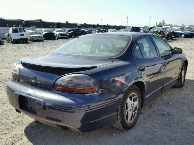 1G2WR52161F117975 - 2001 PONTIAC GRAND PRIX BLUE photo 4