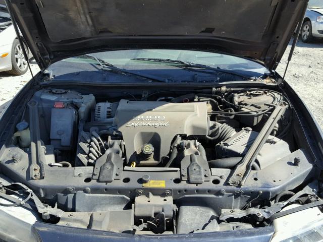 1G2WR52161F117975 - 2001 PONTIAC GRAND PRIX BLUE photo 7