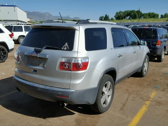 1GKKVRED8CJ110274 - 2012 GMC ACADIA SLT ვერცხლისფერი ფოტო 4