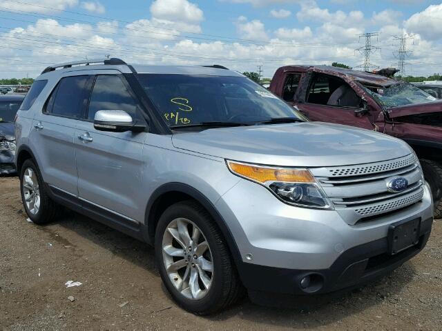 1FMHK8F80BGA41744 - 2011 FORD EXPLORER L SILVER photo 1