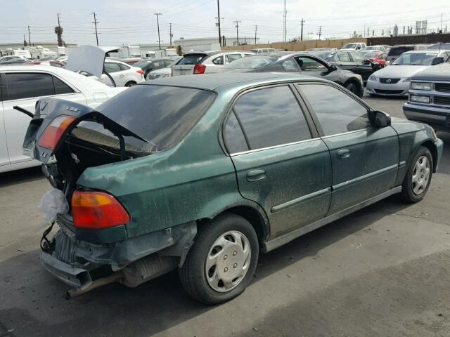 2HGEJ661XXH530151 - 1999 HONDA CIVIC BASE 绿色 照片 4