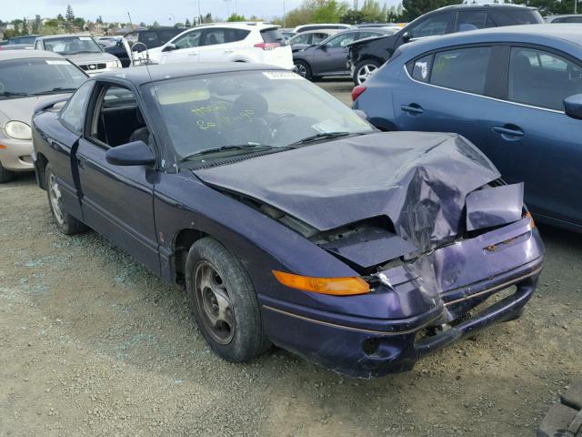 1G8ZH1276TZ101053 - 1996 SATURN SC2 BLUE photo 1