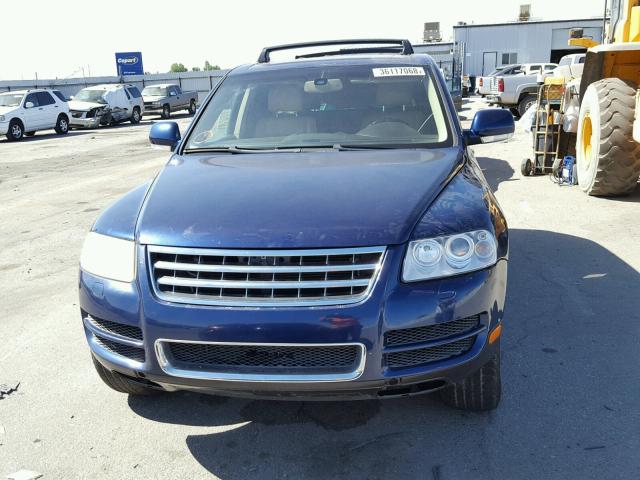 WVGBG77L05D012593 - 2005 VOLKSWAGEN TOUAREG 3. BLUE photo 9