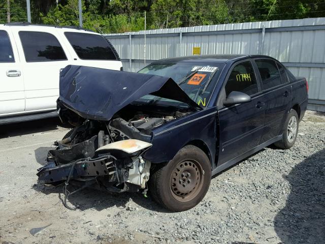 1G1ZS58F17F276629 - 2007 CHEVROLET MALIBU LS 蓝色 照片 2