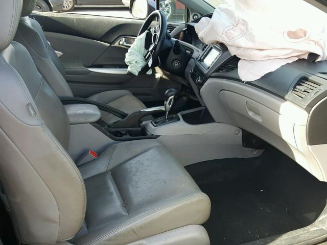 2HGFG3B14CH541924 - 2012 HONDA CIVIC EXL GRAY photo 5