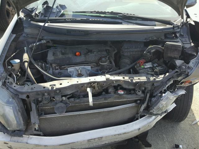 2HGFG3B14CH541924 - 2012 HONDA CIVIC EXL GRAY photo 7