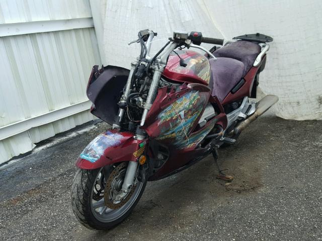 JH2SC51025M300805 - 2005 HONDA ST1300 BURGUNDY photo 2