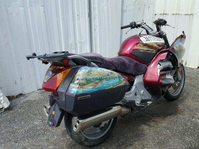 JH2SC51025M300805 - 2005 HONDA ST1300 BURGUNDY photo 4